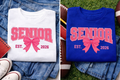 Senior 2026 Bow Aesthetic Tee